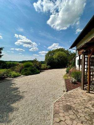 Terrassen-/Gartenansicht