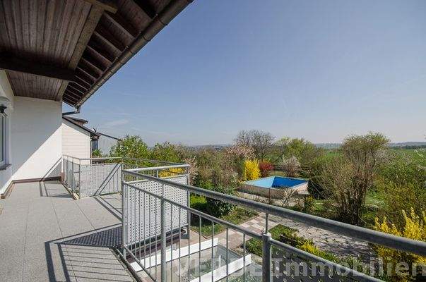 Ausblick Südbalkon