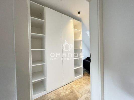 Das eigentliche Schlafzimmer...