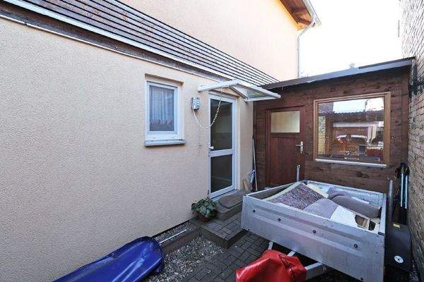 Eingangstür, Schuppen