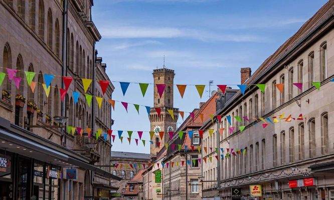 Fußgängerzone Fürth