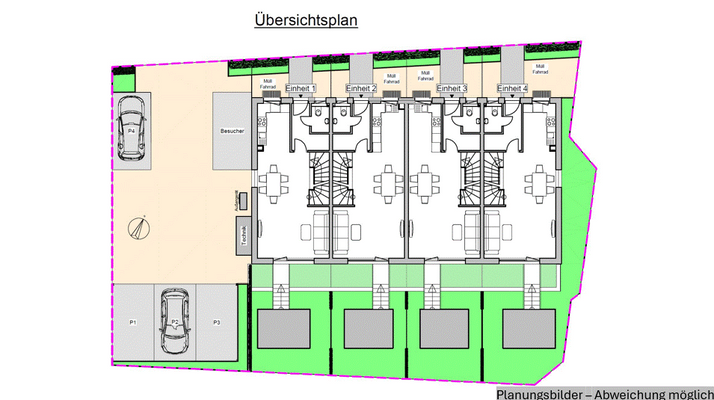 Grundstück und Erdgeschoss