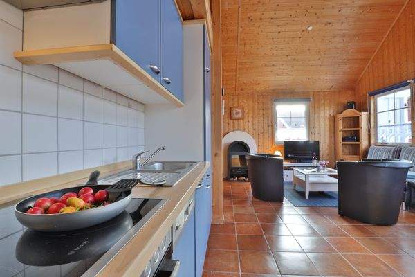 Blick zum Wohnbereich