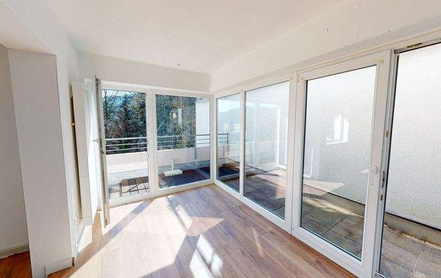 2-Zi-Penthouse, Wintergarten