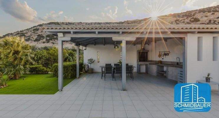 Kreta, Agios Ioannis: Zwei moderne Villen mit Meerblick in Ostkreta