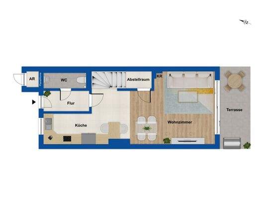 Grundriss Erdgeschoss