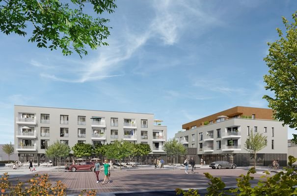 Visualisierung Haus B1 und B2