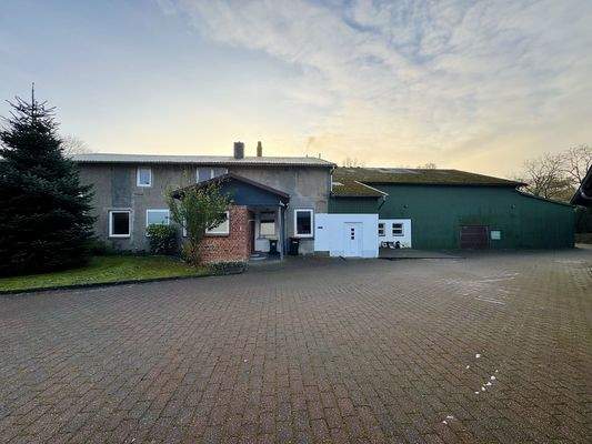 Außenansicht Hinterhof Eingang