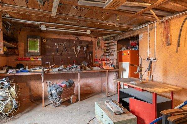 Keller-Werkstattraum