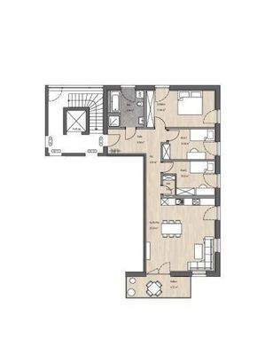 Grundriss Wohnung 13