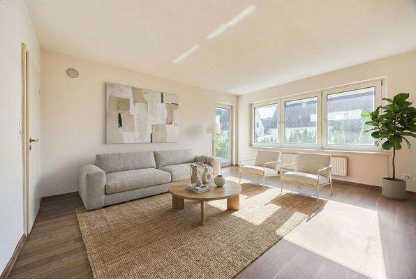 Wohnzimmer-Einrichtungsbeispiel