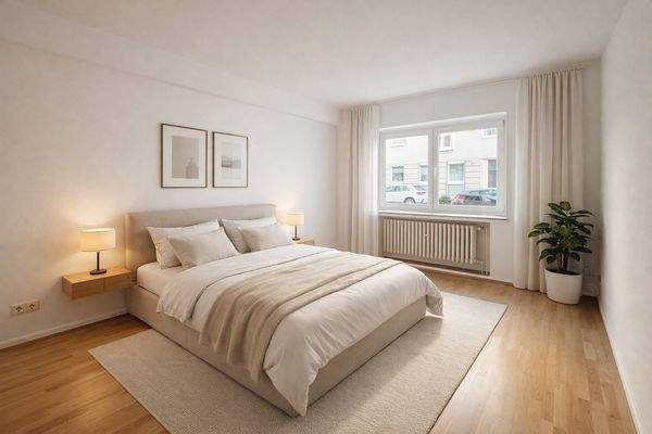 Schlafzimmer ( Staged )