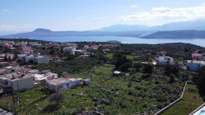 Kreta, Sternes: Grundstück mit außergewöhnlicher Aussicht zu verkaufen
