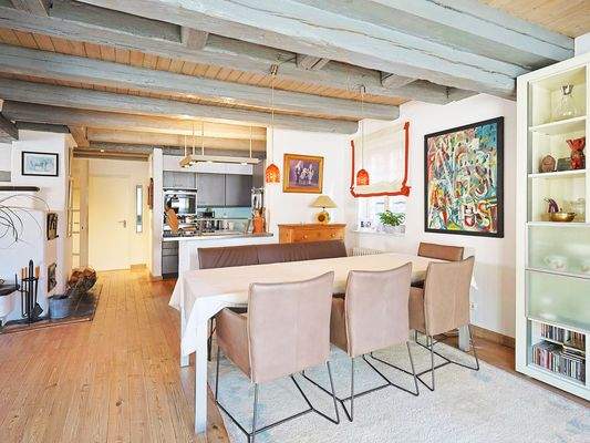 Essbereich und Küche