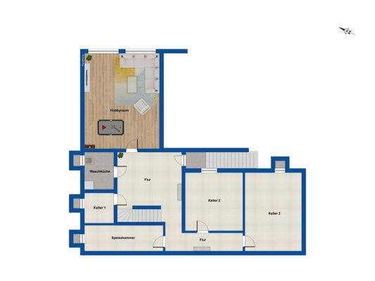 Grundriss Kellergeschoss