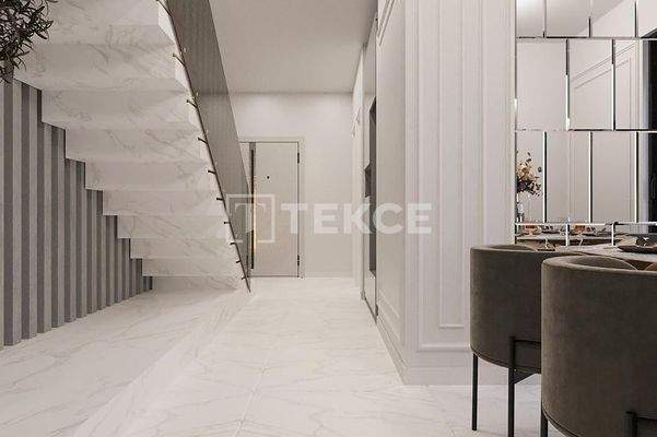 Modern Homes with Garden and Private Pool in Güzeloba Antalya