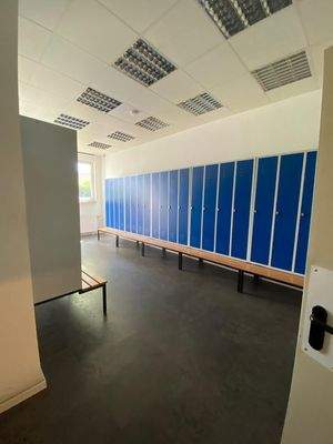 Innenansicht Umkleiden