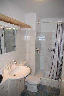 Innenliegendes Duschbad