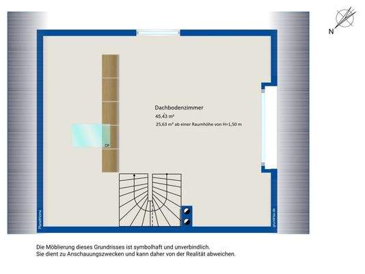 Grundriss Dachgeschoss