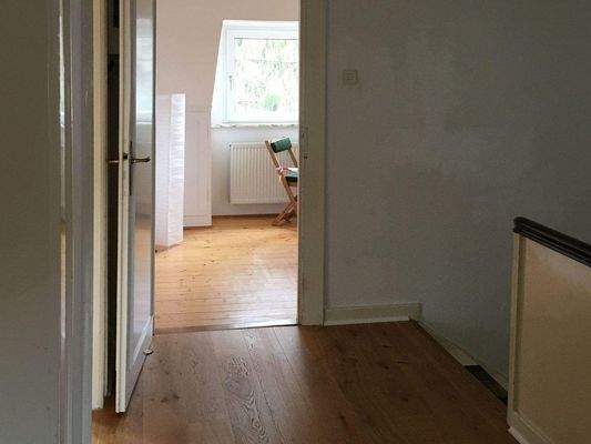 Viel Licht auch im Dachgeschoss