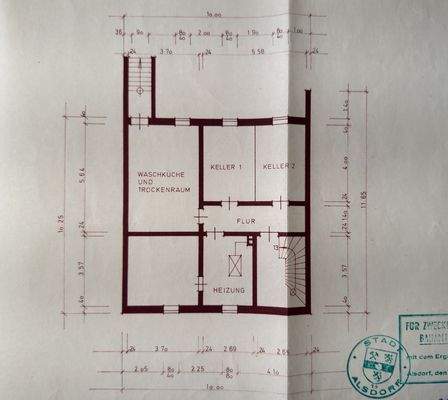 Grundriss Kellergeschoss