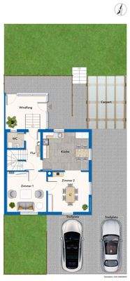 Grundriss vom Erdgeschoss