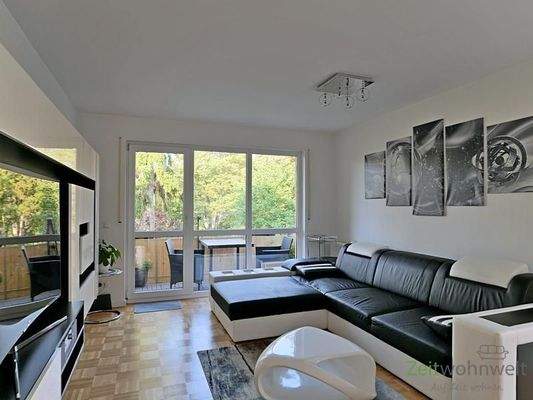 TV und Wohnlandschaft