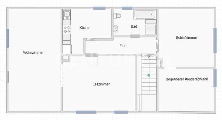 Grundriss OG Einfamilienhaus