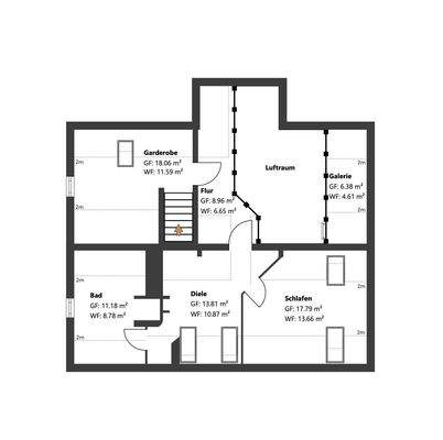 Grundriss Schlehenring Dachgeschoss