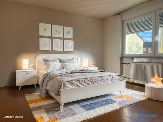 1. Kinderzimmer / Arbeitszimmer - virtually staged