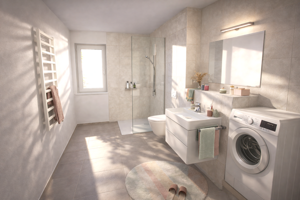 Whg 2 - Tageslichtbad