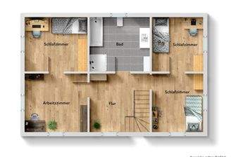 Grundriss Obergeschoss