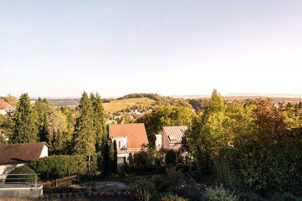 Aussicht Balkon (Abend)