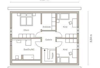 Grundriss Dachgeschoss