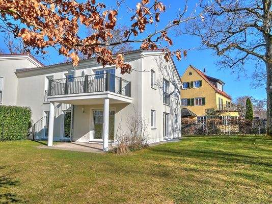 Wohnen mit Garten und über zwei Ebenen