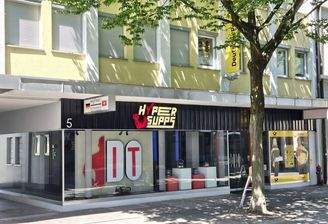 Seitliche Frontansicht