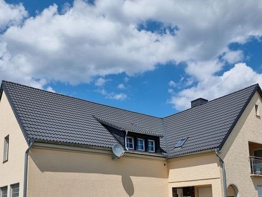 Neuwertige Dacheindeckung