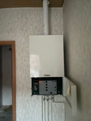 Moderne Gasheizung