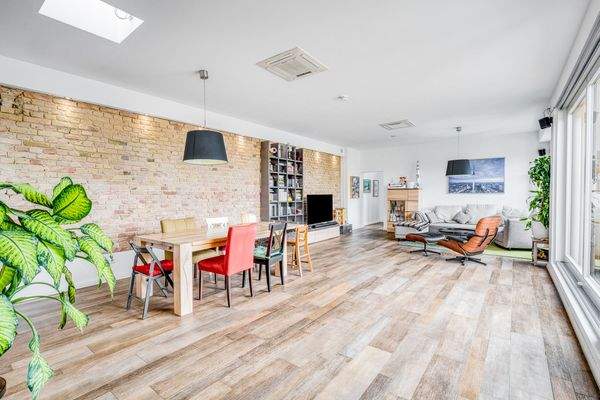 Blick in den Wohn/-Essbereich