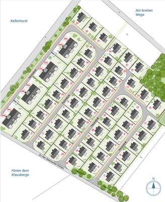 Lageplan UrlaubsQuartier AM EDERSEE