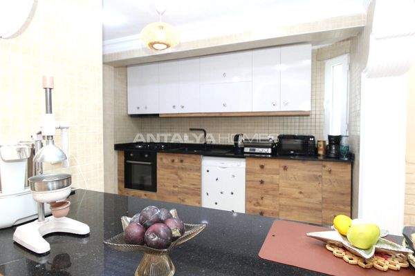 Furnished Semi-Detached Villa with Private Garden in Belek Antalya