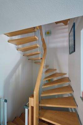 Treppenhaus ins Obergeschoss