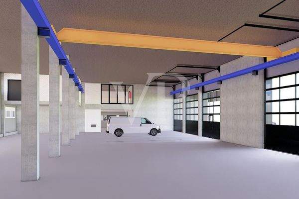 Innenvisualisierung EG Halle