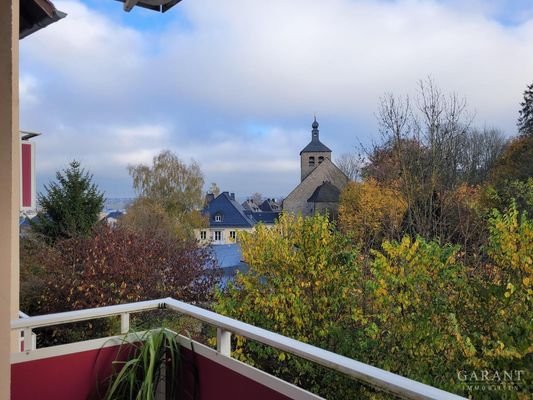 Aussicht von Balkon