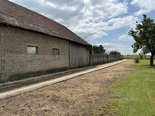 Garten Einfahrt Rückseite