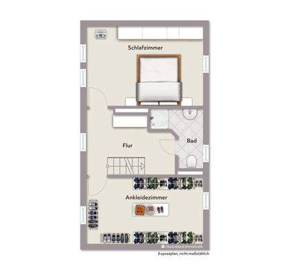 Haus mitte OG möbliert