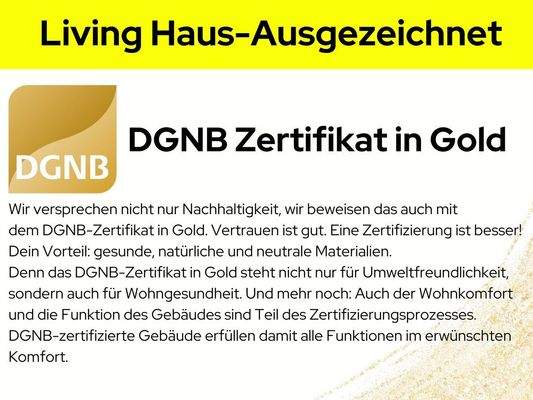 DGNB Zertifikat, weil Qualität so wichtig ist
