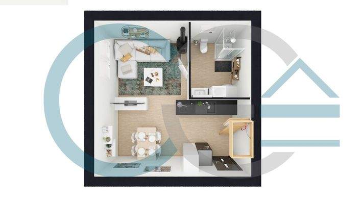 Grundriss Einliegerwohnung EG