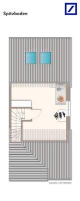 Grundriss Spitzboden