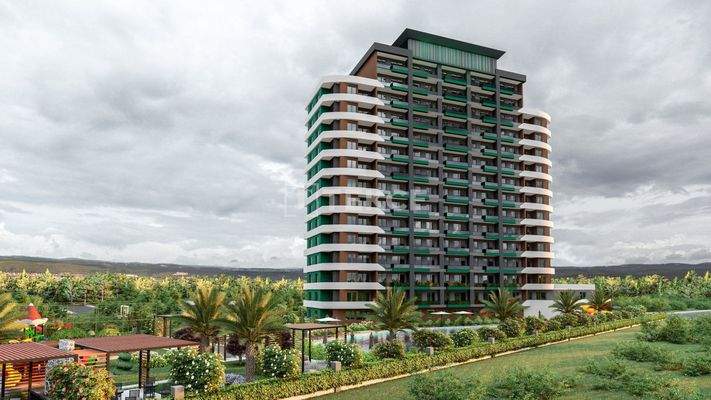 Apartments For Sale in Advantageous Location in Mersin Tece